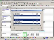 RemodelCost Estimator for Excel screenshot